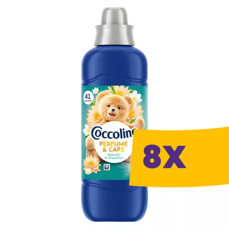 Coccolino Perfume & Care öblítő Water Lily & Grapefruit - 41 mosás 943ml (Karton - 8 db)