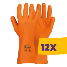   Cofra Sturdy-Latex vegyszerálló latex kesztyű (Karton - 12 pár)