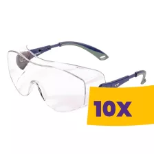   Cofra Overpro védőszemüveg - víztiszta, állítható (Karton - 10 db)