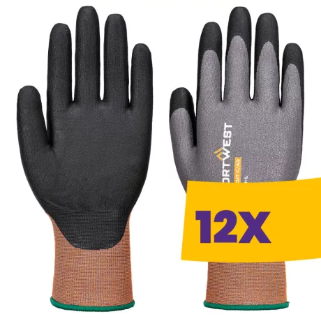 Portwest CT21 CT Cut C21 nitril kesztyű szürke (Karton - 12 pár)
