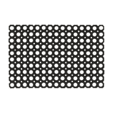 Erős gumi lábtörlő fekete 40x80cm