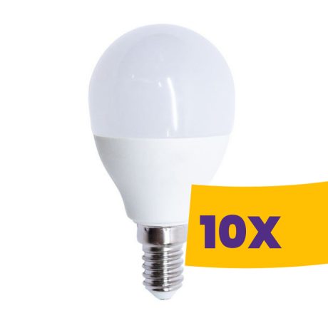 Bemko Kisgömb E14 LED izzó Samsung LED-del - 720lm, 3000K, 7,5W (Karton - 10 db)