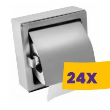   Dayco kistekercses WC papír tartó rozsdamentes acél (Karton - 24 db)