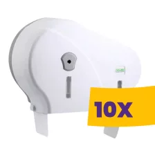   Vialli Mini Non-Stop toalettpapír adagoló Fehér 19cm átm. (Karton - 10 db)