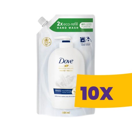 Dove folyékony krémszappan utántöltő Deeply Nourishing 500ml (Karton - 10 db)