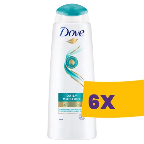 Dove Daily Care 2in1 sampon és balzsam minden hajtípusra 400ml (Karton - 6 db)