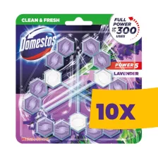   Domestos Power5 WC illatosító rúd Lavender 3x50g (Karton - 10 csomag)