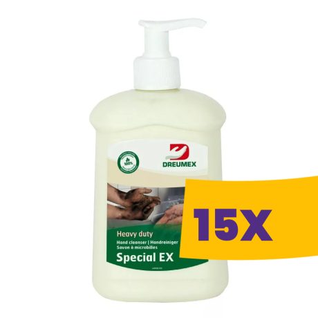 Dreumex Special One2Clean oldószermentes kéztisztító krém pumpás 500g (Karton - 15 db)