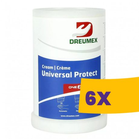 Dreumex Universal Protect One2Clean bőrvédő krém, folyékony kesztyű 1,5L (Karton - 6 db)