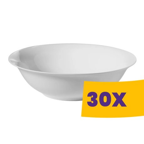 Műanyag salátás tál (Karton - 30 db)