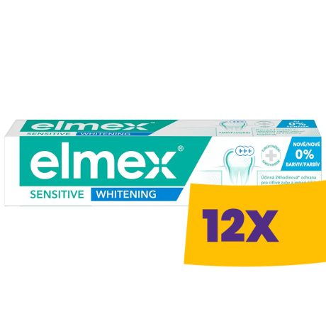 Elmex Sensitive Whitening fogkrém 75ml (Karton - 12 db)