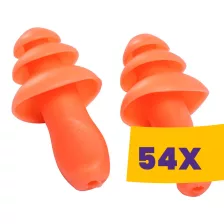   Portwest EP10 Újrahasználható TPR füldugó 31dB 50 pár (Karton - 54 csomag)