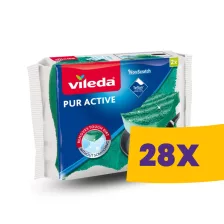 Vileda Pur Active mosogatószivacs 2db (Karton - 28 csg)