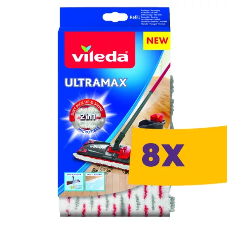 Vileda Ultramax 2in1 felmosó huzat (Karton - 8 db)