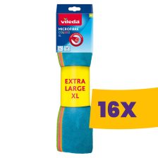   Vileda Colors mikroszálas törlőkendő 4db (Karton - 16 csg)