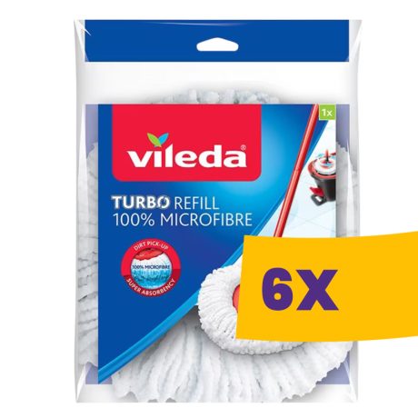 Vileda Turbo Classic felmosófej - pedálos felmosó szetthez (Karton - 6 db)