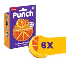   Vileda Punch Orange extra erős súrolószivacs (Karton - 6 db)