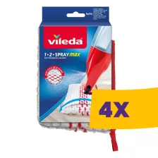   Vileda 1-2 Spray Max lapos felmosó utántöltő huzat (Karton - 4 db)