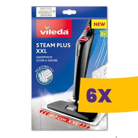 Vileda Steam Plus XXL gőztisztító utántöltő huzat 2db-os (Karton - 6 cs)