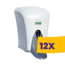   Vialli Orvosi könyökkaros zárható habszappan adagoló Fehér 1000ml (Karton - 12 db)