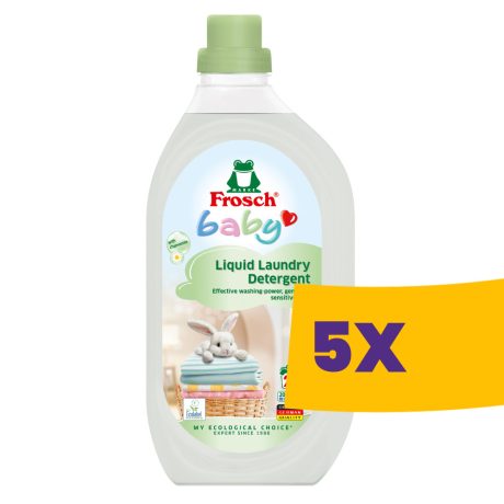 Frosch Baby folyékony mosószer - 22 mosás 1500ml (Karton - 5 db)