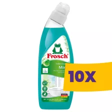 Frosch WC tisztító gél Menta 750ml (Karton - 10 db)