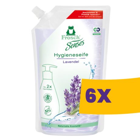 Frosch folyékony szappan utántöltő Levendula 500ml (Karton - 6 db)