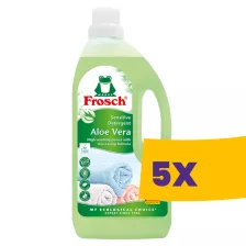   Frosch Sensitive folyékony mosószer Aloe Vera - 22 mosás 1500ml (Karton - 5 db)