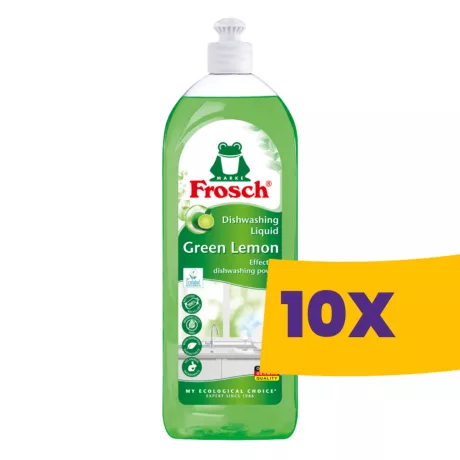 Frosch mosogatószer Zöldcitrom 750ml (Karton - 10 db)