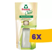   Frosch Oase pálcikás légfrissítő Citromfű 90ml (Karton - 6 db)