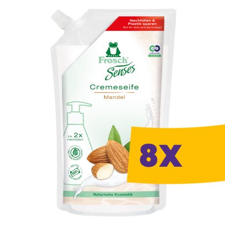 Frosch folyékony szappan utántöltő Almond Milk 500ml (Karton - 8 db)