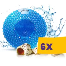   G-PLUS Marine Musk - tengeri pézsma illatú piszoár rács, húgykő- vízkőlazító enzimmel, 60 napos (Karton - 6 db)