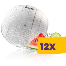   G-Screen Green - Cucumber Melon - uborka-dinnye illatú piszoár rács 30 napos (Karton - 12 db)