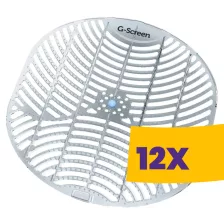   G-Screen Linen Breeze - frissen mosott ruha illatú piszoár rács 30 napos (Karton - 12 db)