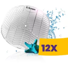   G-Screen White - Ocean Spray - óceán illatú piszoár rács 30 napos (Karton - 12 db)
