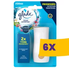   Glade Touch & Fresh Ocean Adventure légfrissítő készülék + 2 utántöltő (Karton - 6 db)