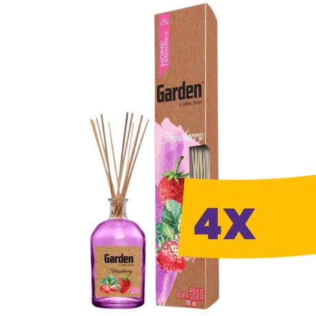 Garden pálcikás illatosító Eper 100ml (Karton - 4 db)