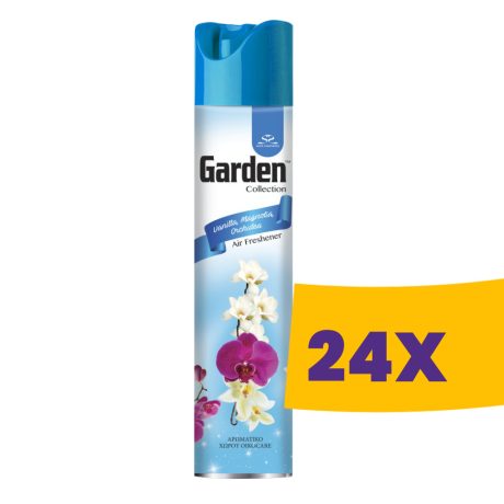 Garden vízbázisú légfrissítő Vanília & Magnólia & Orchidea 300ml (Karton - 24 db)