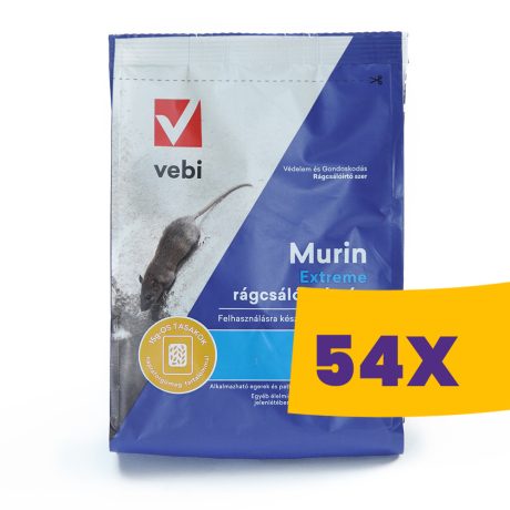 Murin Extreme rágcsálóirtó paszta 150g (Karton - 54 csomag)