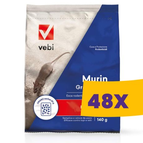 Murin Grain Gold rágcsálóirtó szemes csalétek 140g (Karton - 48 csomag)