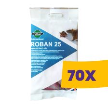 Roban Pro 25 rágcsálóirtó pép 150g (Karton - 70 csomag)