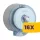 Vialli Feedpoint laponkénti adagolású tekercses WC papír adagoló Fehér 19cm átm. (Karton - 16 db)