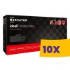 Mercator Ideall Moto vastagított, hosszított, polimerizált és textúrált púdermentes nitril védőkesztyű  fekete 100db (Karton - 10 csomag)