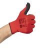 Mercator Tech Red&Black latex mártott kesztyű (Karton - 12 pár)