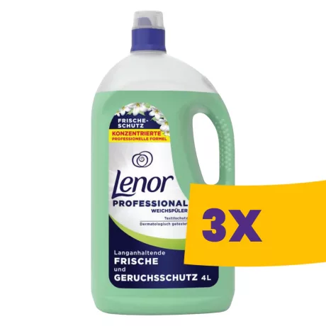 Lenor Professional öblítő Freshness Protection - 200 mosás 4L (Karton - 3 db)