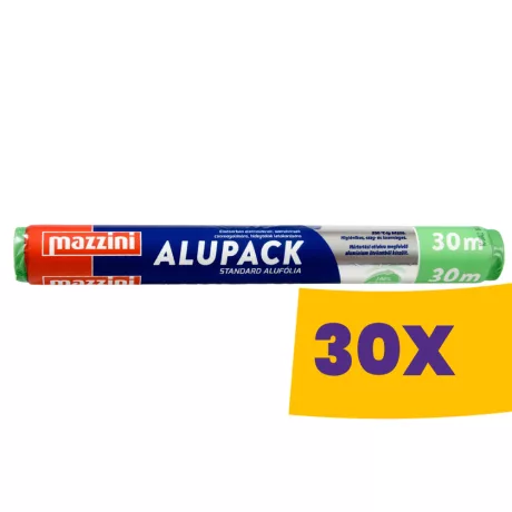 Mazzini Standard Alupack alufólia 30m (Karton - 30 db)