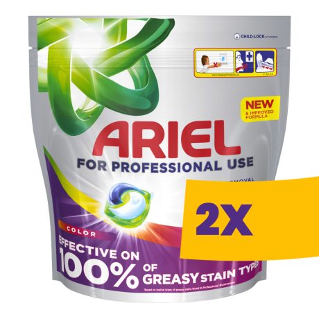 Ariel Professional Color mosókapszula színes ruhákhoz 70db (Karton - 2 csomag)