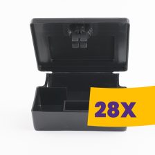 Fekete egérdoboz (Karton - 28 db)