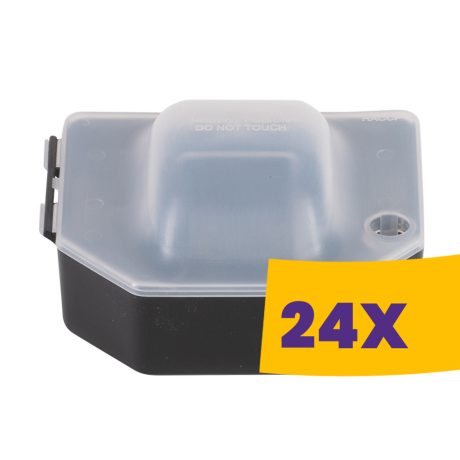 Átlátszó multifunkciós egérdoboz (Karton - 24 db)