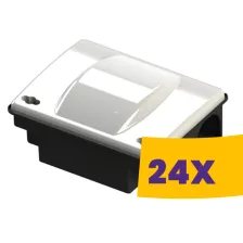   Átlátszó multifunkciós patkányláda kompakt méret (Karton - 24 db)